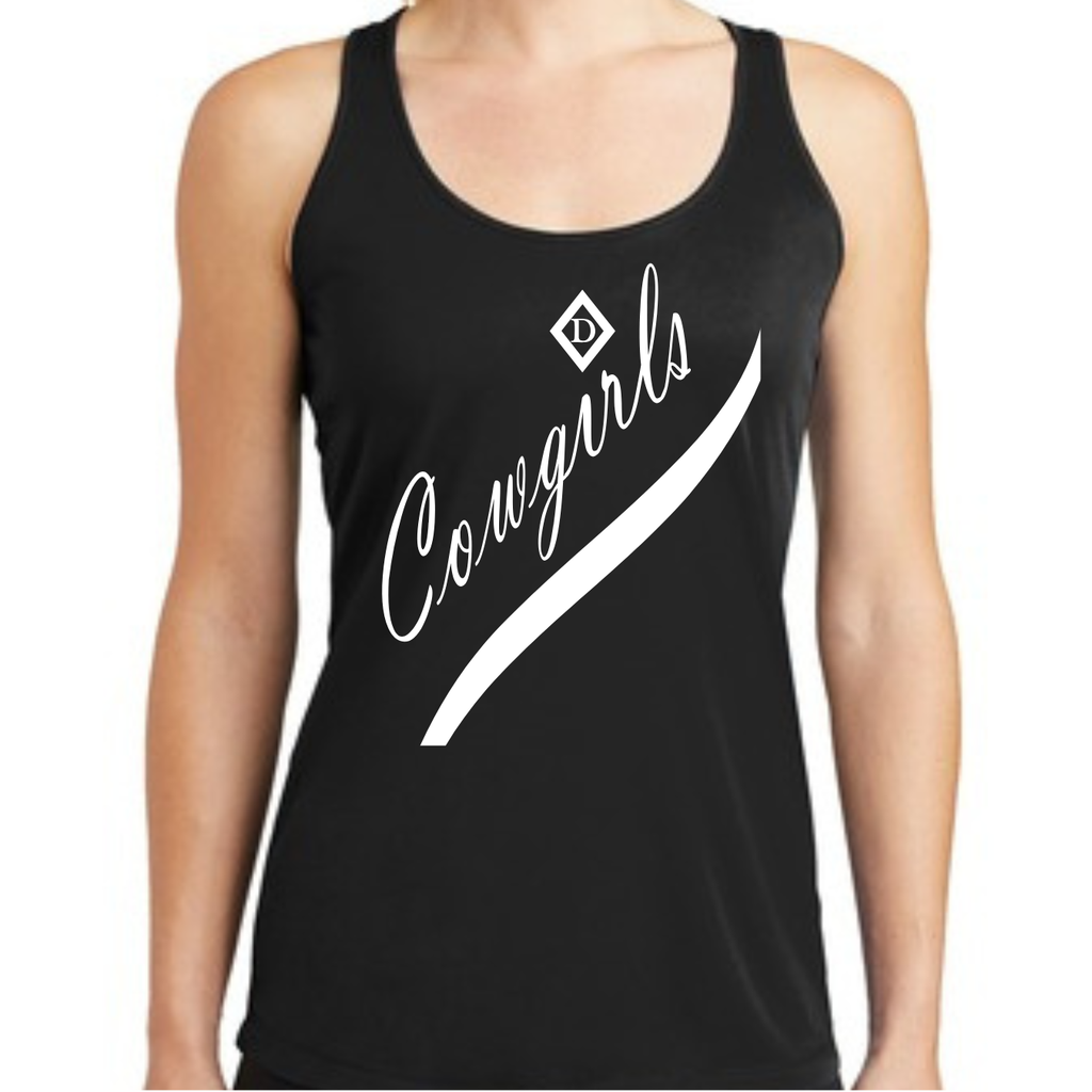 Diamond D Cowgirls Racerback Tank
