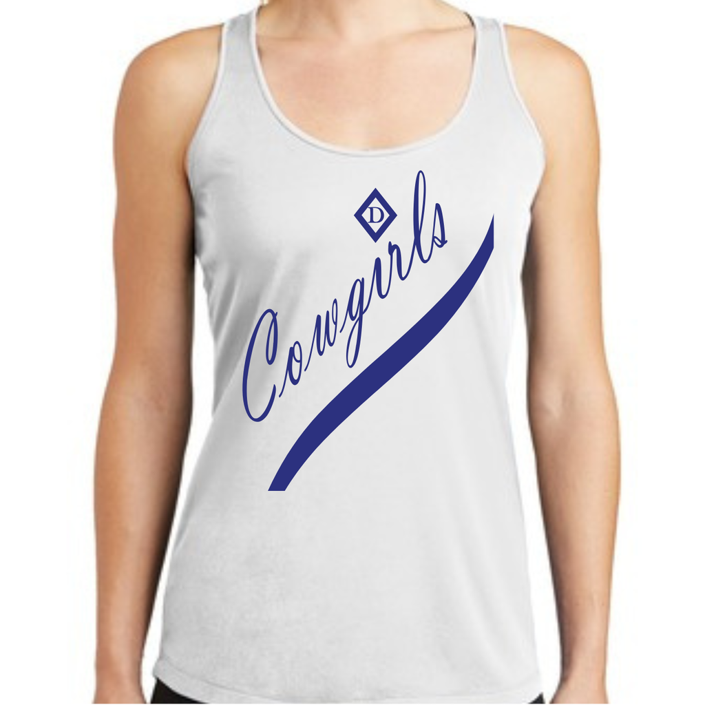 Diamond D Cowgirls Racerback Tank